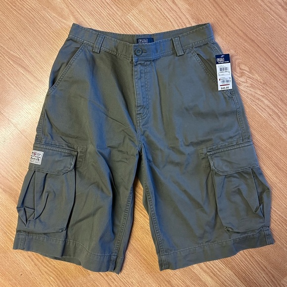 Ralph Lauren Other - Ralph Lauren Polo Cargo Shorts NEW Boys Youth 
Sz 20 Dark Green